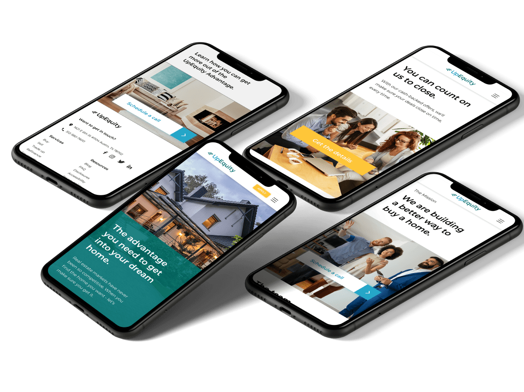 Proptech · Redesign · UpEquity